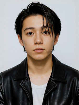 アップバング メンズショート マッシュ ウルフ 短髪 20代