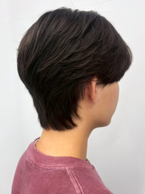 メンズカット 韓国マッシュ レイヤーカット ウルフカット