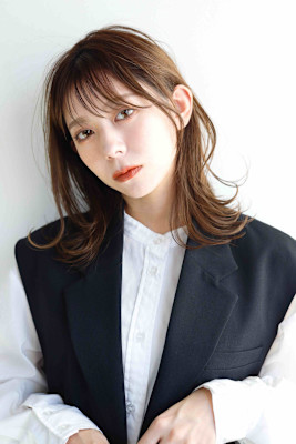 外ハネミディアム