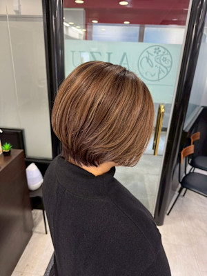 白髪ぼかしカラー