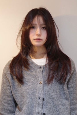 レイヤーカット　ハッシュカット　バタフライカット