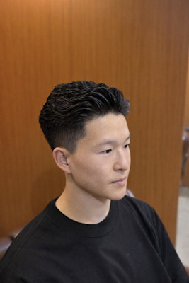 日本橋室町/ビジネスショート/アイロンパーマ