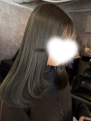 《高橋亜美》オリーブグレージュ/大宮/ダブルカラー