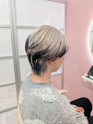 【浅草BINNA】メンズカット×デザインカラー