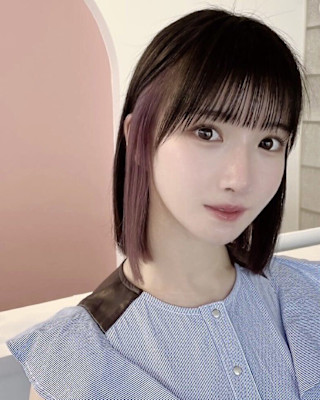 【浅草BINNA】ブルベさんラベンダーピンクインナーカラー