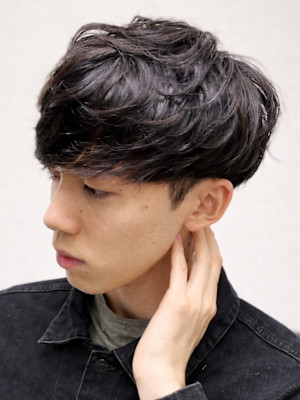 王道マッシュヘアー