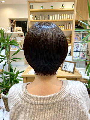 ショート/丸みショート/小顔ショート/マッシュショート/秋田