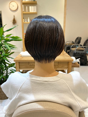 ショート/丸みショート/小顔ショート/マッシュショート/秋田