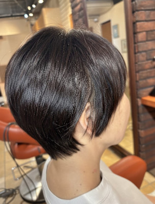 絶妙な丸み！大人可愛い小顔ショートボブ【060スタイル】