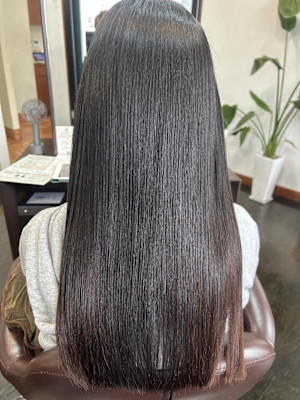 髪質改善ストレート
