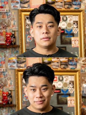 サイドパート 本厚木床屋 本厚木バーバー