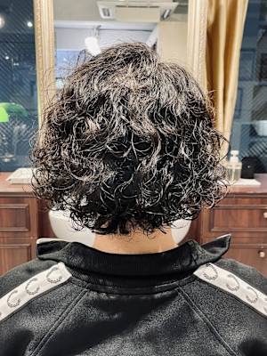 【20代 男性】ロンドンウェーブボブ（大宮/バーバー）