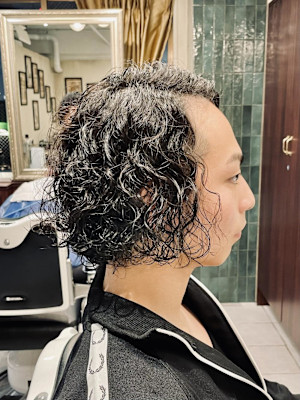 【20代 男性】ロンドンウェーブボブ（大宮/バーバー）