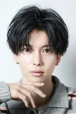 無造作センターパート