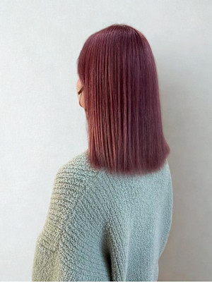 20代　髪質改善 イルミナカラー