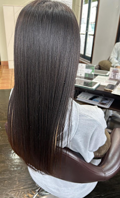 髪質改善ストレート
