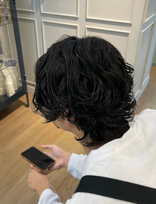 ウルフ/ニュアンスパーマ/(NOA)