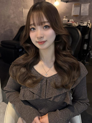 《巴結生》オリーブブラウン/くびれ巻き/大宮