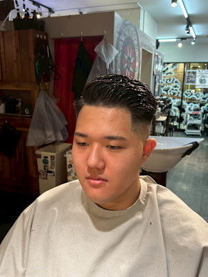 サイドパート 本厚木床屋 本厚木バーバー