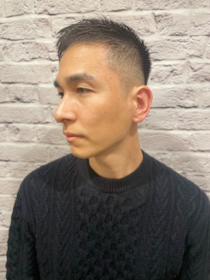 ソフトモヒカンフェード