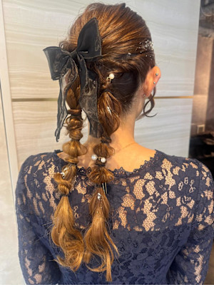 《honoka》ツイン編みおろし