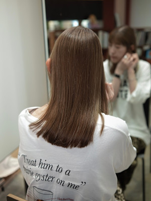 大人のダブルカラー×プレミアムトリートメント