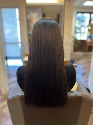 髪質改善ストレート