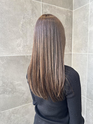 エクラリティトリートメント+髪質改善カラー