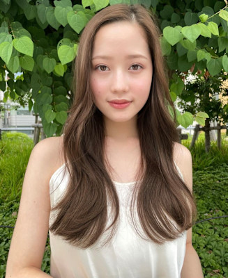 髪質改善/ミディアムボブ/白髪染め/韓国/レイヤー/堺東