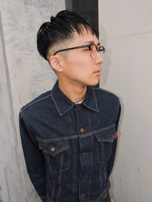 メンズ クロップ メンズショート マッシュショート