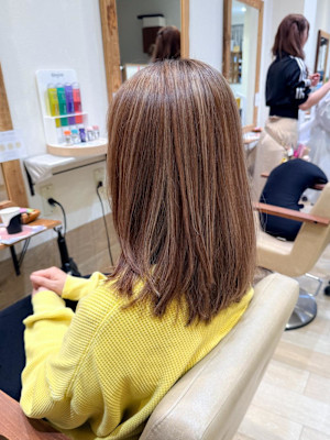 白髪ぼかし細めハイライト30代40代50代【藤沢　藤沢駅】