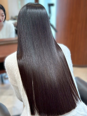 艶髪 髪質改善 縮毛矯正 髪質改善ストレート 20代 30代