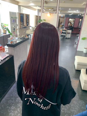 レッドピンクカラー　