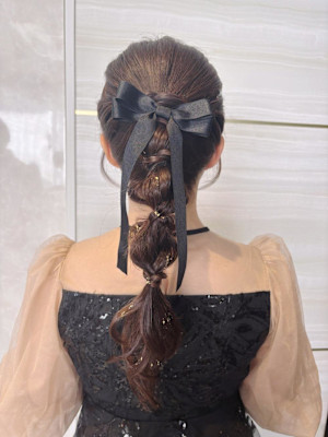 《あやね》ヘアセット/編みおろし