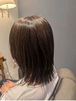 柔らかくまとめる『美容液ストレート』