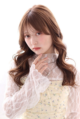 20代30代40代コテ巻き風パーマゆるふわウェーブ☆