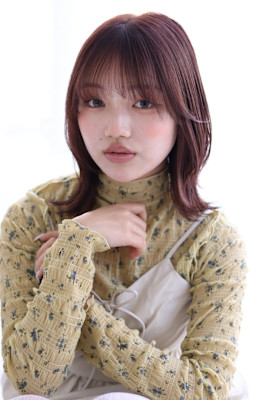 ポブレイヤー×ピンクベージュ×大人ガーリー20代30代40代