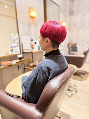 刈り上げハイトーンピンク【ARCH片山】