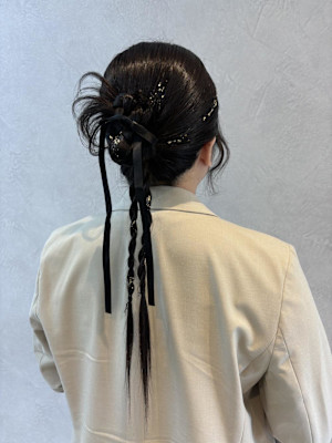 《中島遼香》カチモリヘア/お呼ばれヘア