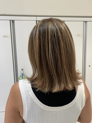 【伊勢原】３０代以降の白髪ぼかし、髪質改善