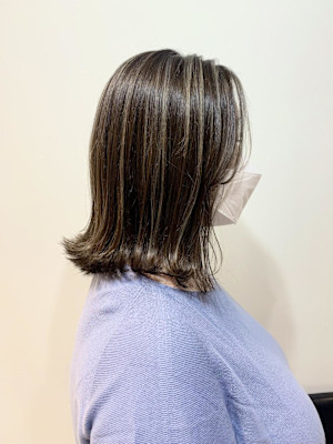 【伊勢原】３０代以降の白髪ぼかし、髪質改善
