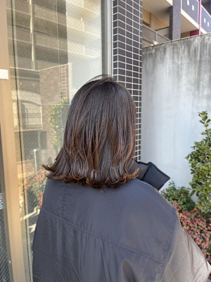 春カラー ココアブラウン