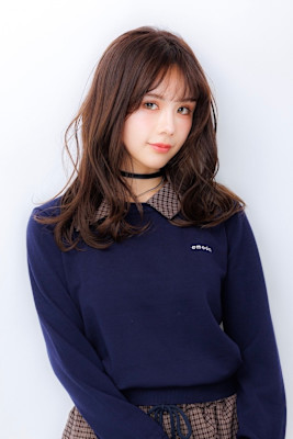 ロング × ブラウン