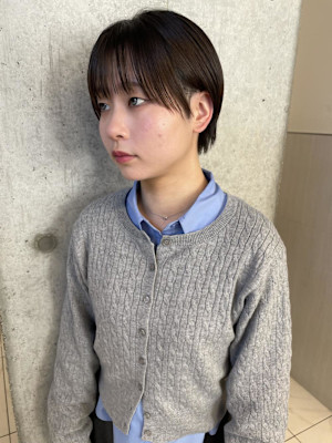 マッシュショートスタイル