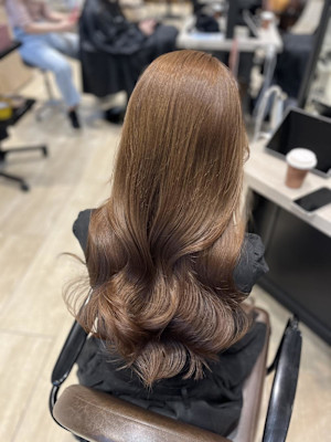 Mako ヘーゼルベージュ ブリーチなし 春カラー 銀座