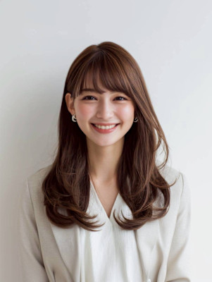 レイヤーカ/イメチェン/外ハネボブ/美髪/ワイドバング/髪型