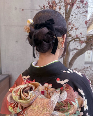 大人可愛いカチモリアレンジ