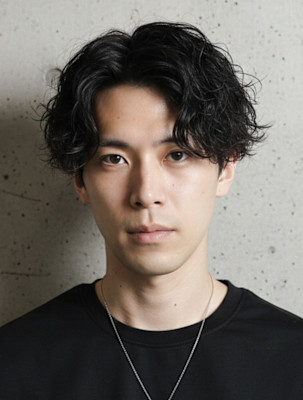 20代30代40代50代 イケメンビジネスニュアンスパーマ