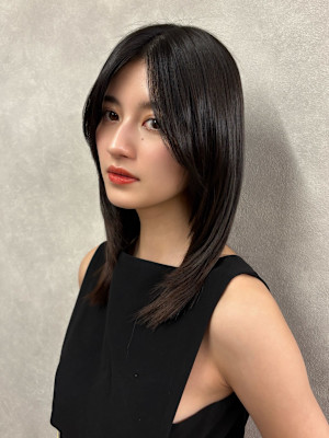 ミディアムレイヤー×Premium髪質改善