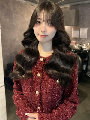 《巴結生》オリーブベージュ/透明感カラー/大宮